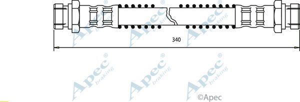 APEC BRAKING Jarruletku HOS3653